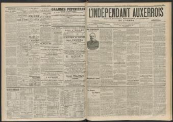 3 vues - L\'Indépendant auxerrois : organe quotidien républicain progressiste de l’Yonne, n° 288, jeudi 8 décembre 1898 (ouvre la visionneuse)
