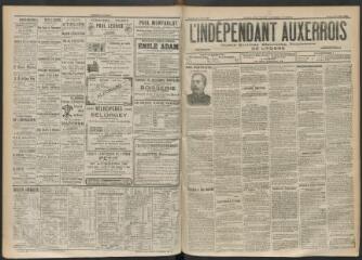 3 vues - L\'Indépendant auxerrois : organe quotidien républicain progressiste de l\'Yonne, n° 168, samedi 22 juillet 1899 (ouvre la visionneuse)