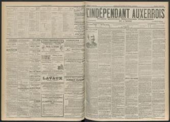 3 vues - L\'Indépendant auxerrois : organe quotidien républicain progressiste de l\'Yonne, n° 64, samedi 17 mars 1900 (ouvre la visionneuse)