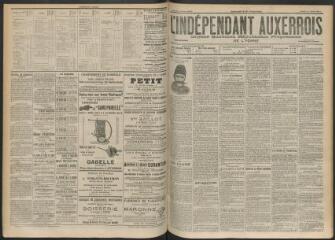3 vues - L\'Indépendant auxerrois : organe quotidien républicain progressiste de l\'Yonne, n° 136, jeudi 14 juin 1900 (ouvre la visionneuse)
