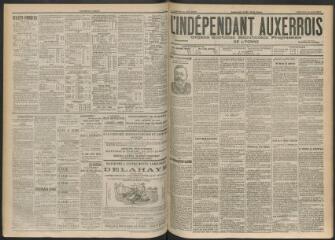 3 vues - L\'Indépendant auxerrois : organe quotidien républicain progressiste de l\'Yonne, n° 137, vendredi 15 juin 1900 (ouvre la visionneuse)