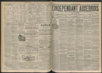3 vues - L\'Indépendant auxerrois : organe quotidien républicain progressiste de l\'Yonne, n° 146, mardi 26 juin 1900 (ouvre la visionneuse)