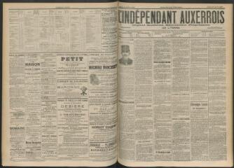 3 vues - L\'Indépendant auxerrois : organe quotidien républicain progressiste de l\'Yonne, n° 160, jeudi 12 juillet 1900 (ouvre la visionneuse)