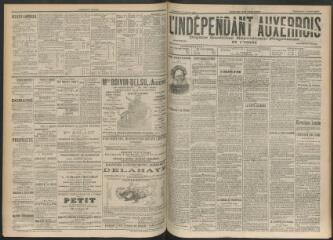 3 vues - L\'Indépendant auxerrois : organe quotidien républicain progressiste de l\'Yonne, n° 161, vendredi 13 juillet 1900 (ouvre la visionneuse)
