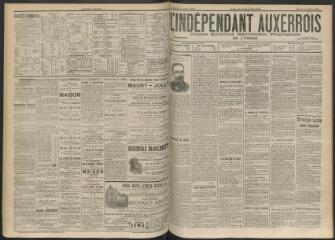 3 vues - L\'Indépendant auxerrois : organe quotidien républicain progressiste de l\'Yonne, n° 169, mardi 24 juillet 1900 (ouvre la visionneuse)