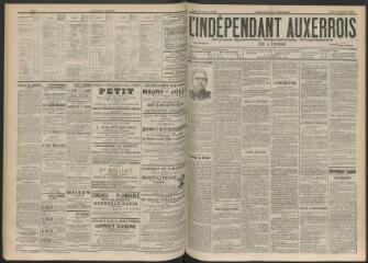 3 vues - L\'Indépendant auxerrois : organe quotidien républicain progressiste de l\'Yonne, n° 171, jeudi 26 juillet 1900 (ouvre la visionneuse)
