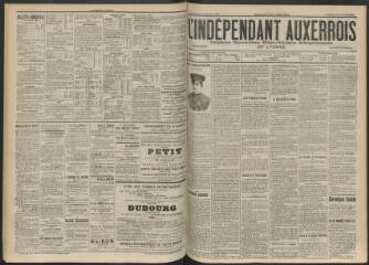 3 vues - L\'Indépendant auxerrois : organe quotidien républicain progressiste de l\'Yonne, n° 172, vendredi 27 juillet 1900 (ouvre la visionneuse)