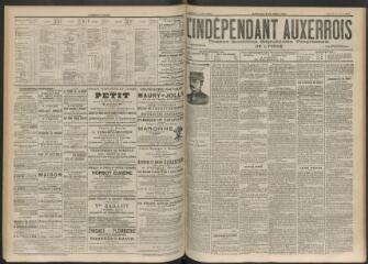 3 vues - L\'Indépendant auxerrois : organe quotidien républicain progressiste de l\'Yonne, n° 179, samedi 4 août 1900 (ouvre la visionneuse)