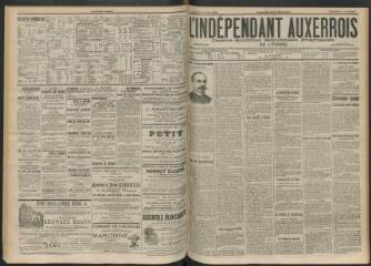 3 vues - L\'Indépendant auxerrois : organe quotidien républicain progressiste de l\'Yonne, n° 181, mercredi 8 août 1900 (ouvre la visionneuse)