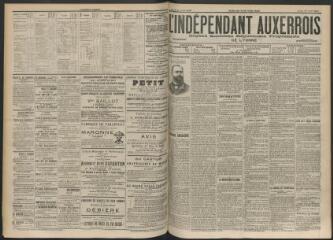 3 vues - L\'Indépendant auxerrois : organe quotidien républicain progressiste de l\'Yonne, n° 199, jeudi 30 août 1900 (ouvre la visionneuse)