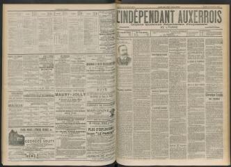 3 vues - L\'Indépendant auxerrois : organe quotidien républicain progressiste de l\'Yonne, n° 247, jeudi 25 octobre 1900 (ouvre la visionneuse)