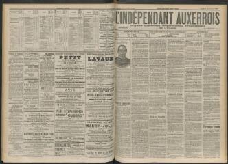 3 vues - L\'Indépendant auxerrois : organe quotidien républicain progressiste de l\'Yonne, n° 258, jeudi 8 novembre 1900 (ouvre la visionneuse)