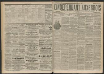 3 vues - L\'Indépendant auxerrois : organe quotidien républicain progressiste de l\'Yonne, n° 26, jeudi 31 janvier 1901 (ouvre la visionneuse)