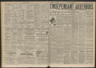 3 vues - L\'Indépendant auxerrois : organe quotidien républicain progressiste de l\'Yonne, n° 27, vendredi 1 février 1901 (ouvre la visionneuse)