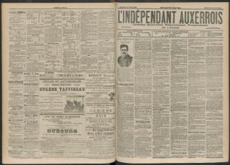 3 vues - L\'Indépendant auxerrois : organe quotidien républicain progressiste de l\'Yonne, n° 62, vendredi 15 mars 1901 (ouvre la visionneuse)