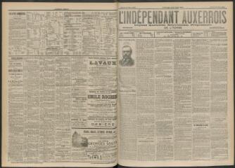 3 vues - L\'Indépendant auxerrois : organe quotidien républicain progressiste de l\'Yonne, n° 65, mardi 19 mars 1901 (ouvre la visionneuse)