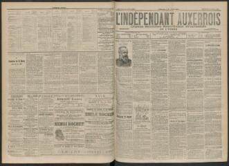 3 vues - L\'Indépendant auxerrois : organe quotidien républicain progressiste de l\'Yonne, n° 66, mercredi 20 mars 1901 (ouvre la visionneuse)