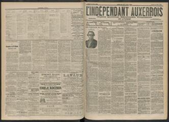 3 vues - L\'Indépendant auxerrois : organe quotidien républicain progressiste de l\'Yonne, n° 67, jeudi 21 mars 1901 (ouvre la visionneuse)