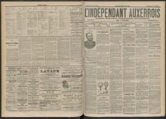 3 vues - L\'Indépendant auxerrois : organe quotidien républicain progressiste de l\'Yonne, n° 72, mercredi 27 mars 1901 (ouvre la visionneuse)