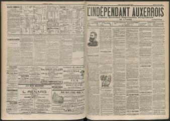 3 vues - L\'Indépendant auxerrois : organe quotidien républicain progressiste de l\'Yonne, n° 117, mardi 21 mai 1901 (ouvre la visionneuse)
