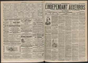 3 vues - L\'Indépendant auxerrois : organe quotidien républicain progressiste de l\'Yonne, n° 121, samedi 25 mai 1901 (ouvre la visionneuse)