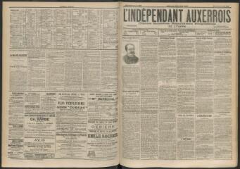 3 vues - L\'Indépendant auxerrois : organe quotidien républicain progressiste de l\'Yonne, n° 129, mercredi 5 juin 1901 (ouvre la visionneuse)