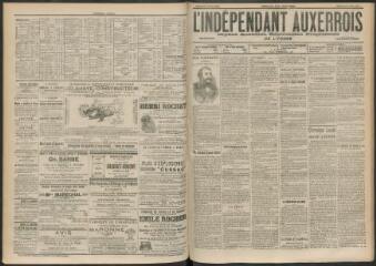 3 vues - L\'Indépendant auxerrois : organe quotidien républicain progressiste de l\'Yonne, n° 132, samedi 8 juin 1901 (ouvre la visionneuse)