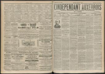 3 vues - L\'Indépendant auxerrois : organe quotidien républicain progressiste de l\'Yonne, n° 135, mercredi 12 juin 1901 (ouvre la visionneuse)