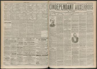 3 vues - L\'Indépendant auxerrois : organe quotidien républicain progressiste de l\'Yonne, n° 136, jeudi 13 juin 1901 (ouvre la visionneuse)