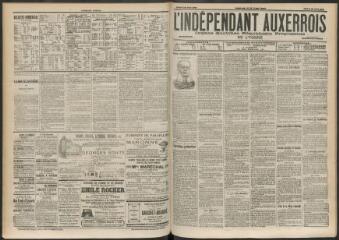 3 vues - L\'Indépendant auxerrois : organe quotidien républicain progressiste de l\'Yonne, n° 140, mardi 18 juin 1901 (ouvre la visionneuse)