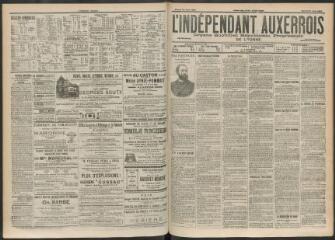 3 vues - L\'Indépendant auxerrois : organe quotidien républicain progressiste de l\'Yonne, n° 146, mardi 25 juin 1901 (ouvre la visionneuse)