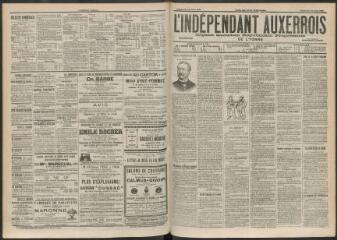 3 vues - L\'Indépendant auxerrois : organe quotidien républicain progressiste de l\'Yonne, n° 149, vendredi 28 juin 1901 (ouvre la visionneuse)