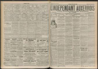 3 vues - L\'Indépendant auxerrois : organe quotidien républicain progressiste de l\'Yonne, n° 198, mercredi 28 août 1901 (ouvre la visionneuse)