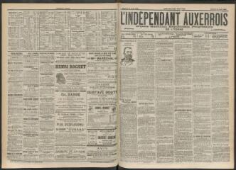 3 vues - L\'Indépendant auxerrois : organe quotidien républicain progressiste de l\'Yonne, n° 201, samedi 31 août 1901 (ouvre la visionneuse)
