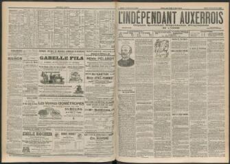 3 vues - L\'Indépendant auxerrois : organe quotidien républicain progressiste de l\'Yonne, n° 205, jeudi 5 septembre 1901 (ouvre la visionneuse)