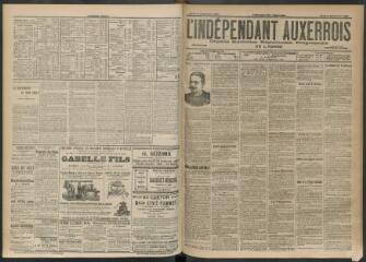 3 vues - L\'Indépendant auxerrois : organe quotidien républicain progressiste de l\'Yonne, n° 211, jeudi 12 septembre 1901 (ouvre la visionneuse)