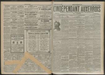 3 vues - L\'Indépendant auxerrois : organe quotidien républicain progressiste de l\'Yonne, n° 282, jeudi 5 décembre 1901 (ouvre la visionneuse)