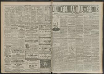 3 vues - L\'Indépendant auxerrois : organe quotidien républicain progressiste de l\'Yonne, n° 287, mercredi 11 décembre 1901 (ouvre la visionneuse)