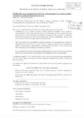 2058 Ko - 2009-033 Parc d\'activités des Clairions – aménagement d\'un parking public – avenant n° 1 au marché de travaux de voirie (ouvre la visionneuse)