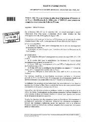 335 Ko - 2010-023 Mise en révision du Plan Local d\'Urbanisme d\'Auxerre et de Vaux – Modification de la délibération n° 2009-119 pour prendre en compte les observations du Préfet (ouvre la visionneuse)