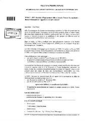 1617 Ko - 2010-097 Société d\'Équipement Mixte Locale Yonne Équipement – Renouvellement de l\'apport en compte courant (ouvre la visionneuse)