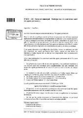 1642 Ko - 2010-118 Personnel municipal – Participation à la couverture sociale des agents permanents (ouvre la visionneuse)
