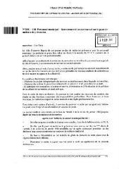 161 Ko - 2011-118 Personnel municipal – Recrutement d\'un contractuel sur le poste de médecin de prévention (ouvre la visionneuse)