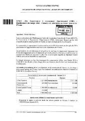 158 Ko - 2013-124 Conservatoire à Rayonnement Départemental (CRD) – Établissement du budget 2014 – Demande de subvention au Conseil Général de l\'Yonne (ouvre la visionneuse)