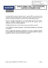 1988 Ko - 2020-135 Budget primitif 2021 – Budget principal (ouvre la visionneuse)