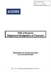 1550 Ko - 2022-133 Règlement budgétaire et financier (ouvre la visionneuse)