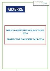 1449 Ko - 2023-123 Orientations budgétaires 2024 – Débat sur le budget principal et le budget annexe (ouvre la visionneuse)