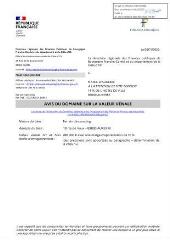 657 Ko - 2023-170 Parcelles cadastrées CO 464 et 431 pour partie sises route de Vaux – Cession (ouvre la visionneuse)