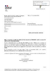 76 Ko - 2024-139 Résiliation du bail emphytéotique avec la SAS AJA football et cession de la parcelle cadastrée CO 465 sis Route de Vaux (ouvre la visionneuse)