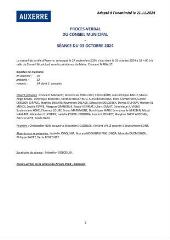 2066 Ko - Adoption du procès-verbal de la séance du 3 octobre 2024 (ouvre la visionneuse)